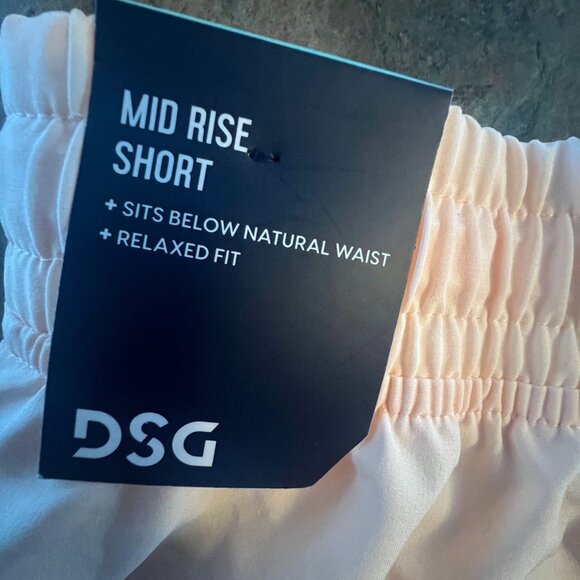 DSG Girls Mid Rise Relaxed Fit Shorts, Large (14) Pink - Picture 5 of 9